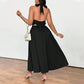 Plus Size Women's Clothing French Socialite Temperament V-neck Dress