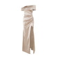 Socialite Style Elegant Women's Split Dress