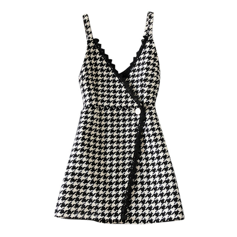 Design Niche Mid-length Woolen Vest Women