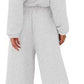 Combinaison pull dos nu à manches longues et couleur unie pour femme, style sport et loisirs, mode européenne et américaine