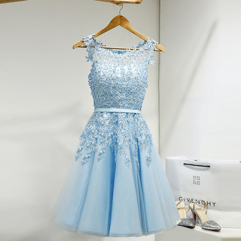 Robe de cocktail, de fiançailles, de banquet, d'anniversaire