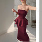 Western Style All-matching Pure Desire Coat Skirt