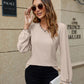 Women's Fashion Hollowed-out Loose Top