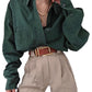 Women's Fashion Simple Retro Long Sleeve Shirt