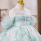 Super Beautiful Fairy Little Girl Birthday Host Piano Performance Costume Dress