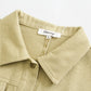 Short Casual Jacket With Lapel Flap And Large Pockets