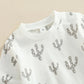 New Children Cartoon Printed Casual Suit