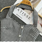 Fashionable Houndstooth Camisole Design Sense