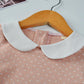 Cotton Cute Doll Collar Long Sleeve Pleated Princess Dress
