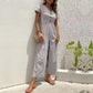 Women's Casual Summer Wide-leg Jumpsuit