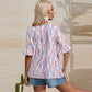 Women's Round Neck Short-sleeved Pullover
