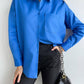 Fashion Women's Single Pocket Solid Shirt