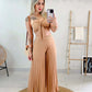 Camisole Pleated Loose Wide Leg Pants Two-piece Set