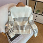 Women's New Thickened Slimming All-matching Graceful Loose Sweater