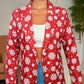 Polyester Jacket Women's Long Sleeve Personality