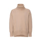 Pull à col roulé uni tendance pour femme