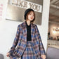 Early Spring European And American Casual All-match Color Grid Blazer