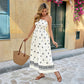 New Ethnic-style Ruched Tube Dress