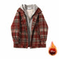 Winter Thick Loose Casual Design Hooded Top Woolen Coat