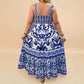 Women's Fashion Casual Printing Dress