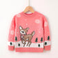 New Autumn And Winter Children's Christmas Snowflake Pullover Sweater