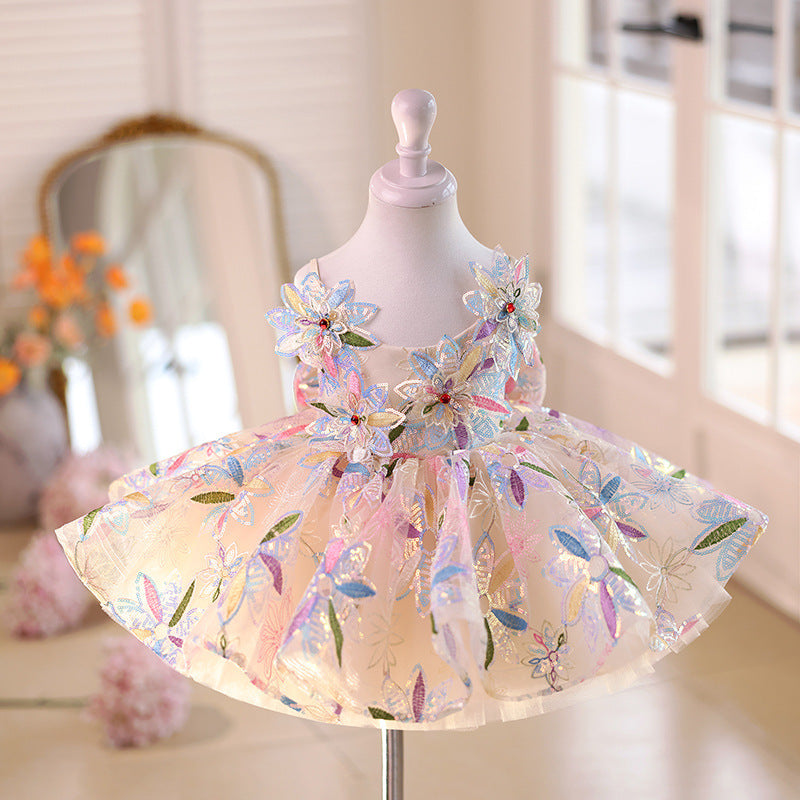 Little Girl FARCENT Children Princess Dress Catwalk Performance Costumes