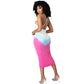 European And American Positioning Printed Casual Dress