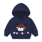 Boys And Girls Hooded Sweater And Cashmere Children's All-match Long-sleeved Clothes