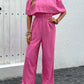 Women's Fashion Off-shoulder Solid Color Jumpsuit