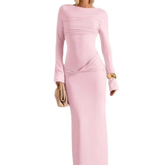 Women's Fashion Temperament Slim Fit Dress