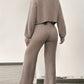 Ladies New Fashion Knitted Sweater Suit