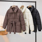 Nouvelle doudoune mi-longue tendance pour femme