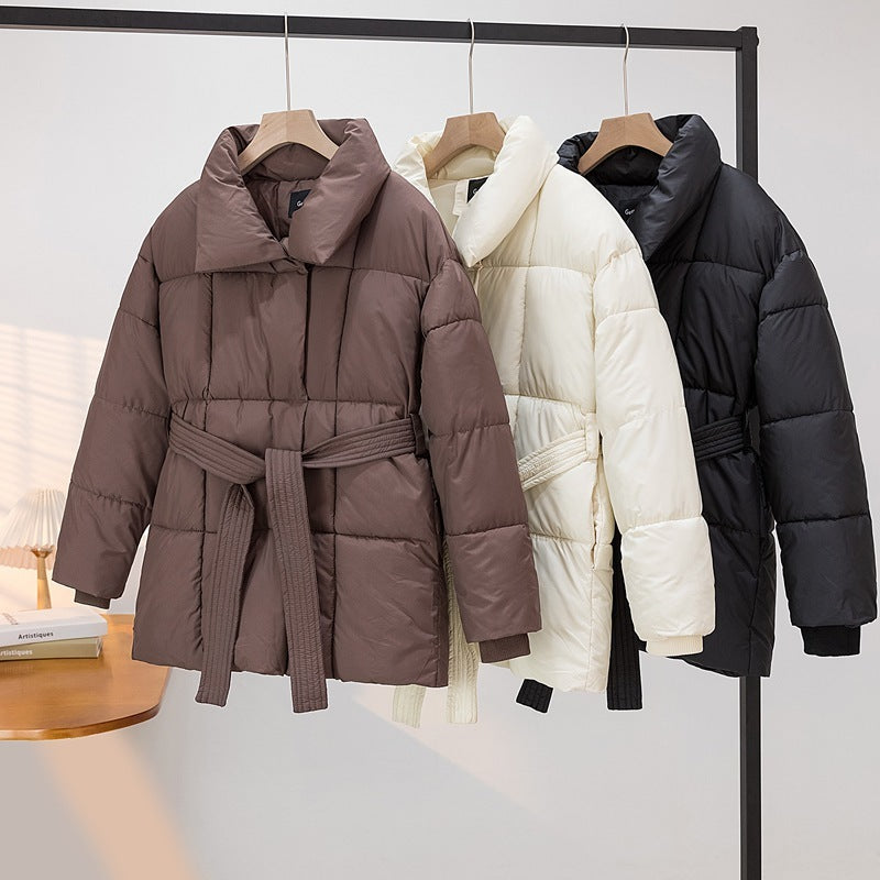 Nouvelle doudoune mi-longue tendance pour femme