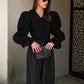 Women's Versatile Leisure Puff Sleeve Shirt