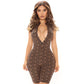 Women's Fashion Skinny Print Sleeveless Jumpsuit