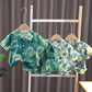 Boys' Summer Short Sleeve Shirt Shorts Suit