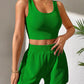 Fashion Casual Vest Shorts Set