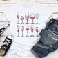 Women's Short-sleeved T-shirt Fashion Printed Bottoming Shirt