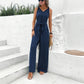 Women's Sleeveless Design Jumpsuit