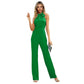Intelligent-style Women's Polyester Jumpsuit
