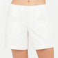 Shorts pour femmes, mode d'été, shorts haute élasticité avec poches, pantalons décontractés