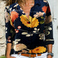 Women's Printed Geometric Shirt Without Chest Pocket