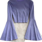 Women's Niche Design Flare Sleeve T-shirt Short Top