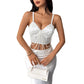 Strap Pearl Tassel Chain Corset