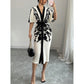 Bohemian Ethnic Print Dress Retro Style