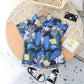 Ensemble chemise et short d'été à manches courtes pour garçon