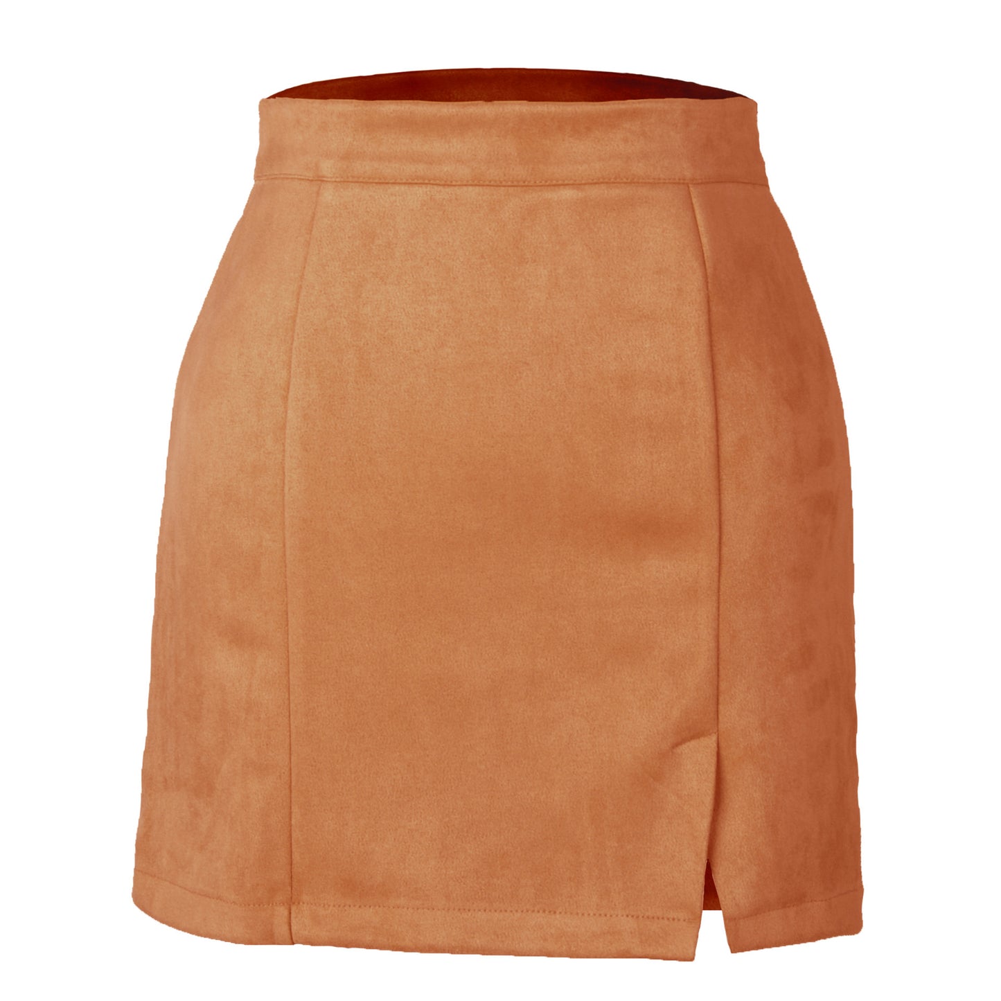 Jupe sexy taille haute en daim style coréen automne et hiver