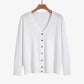 Autumn And Winter New V-neck Knitwear Long-sleeved Cardigan