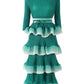 Women's Polyester Niche Exquisite Pleated Dress