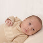 Baby Suit Autumn And Winter New Striped Sweater Woollen Trousers